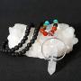 Top Plaza 7 Chakra Healing Crystal Natural Stone Beaded Necklace Silver Copper Wire Wrapped Stone Hexagonal Pendant Necklaces Yoga Meditation Reiki Jewelry for Women