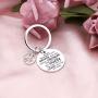 AKTAP Teen Wolf Inspired Keychain Triple Spiral Symbol Jewelry Irish Triskele Motivational Gift Always Remember You’re Braver Than You Believed