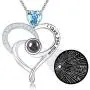 Sterling Silver I Love You Necklace 100 Languages Mom Necklace for Mom Birthday Gifts March April Birthstone Aquamarine Simulated Diamond Blue Sapphire Amethyst Jewelry Sterling Silver I Love You Necklace 100 Languages Mom Necklace for Mom Birthday Gifts March April Birthstone Aquamarine Simulated Diamond Blue Sapphire Amethyst Jewelry