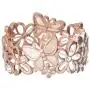 Jewelry Nexus Shell Butterfly & Flower Designer Bracelet