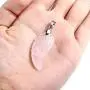 Top Plaza Reiki Healing Crystal Quartz Gemstones Jewelry Angel Wings Carved Stone Pendant Necklace Tree of Life Charm Stretch Bracelet Set