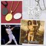 FaithHeart Saint Sebastian Necklace, Stainless Steel Patron Saint of Athletes, Christian Protective Medallion for Baseball Football Basketball Sports with 24 Inch Chain