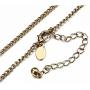 Ethnic Antique Gold Silver Big Round Multicircle Carving CZ Bohemian Pendant Long Sweater Necklace