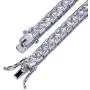 JINAO 1 Row AAA All Iced Out Tennis Bling 4-6mm Square Cut Lab Simulated Diamond Bracelet 8'' 7 JINAO 1 Row AAA All Iced Out Tennis Bling 4-6mm Square Cut Lab Simulated Diamond Bracelet 8'' 7