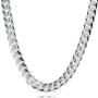 Sterling Silver 5mm Miami Cuban Curb Link Chain Necklace for Men Women