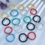 NC 2 Pcs Beads Bracelet for Men Women, A Pair of Teen Girls Friendship Relationship Bracelets for Couples Matching Gifts Matte Bead Stone Bracelets Jewelry