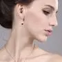 Gem Stone King Multi-Color Cultured Freshwater Pearl Necklace Earrings Bracelet Set 7-8MM 18inches
