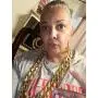 Big Chunky Plastic Hip Hop Chain Necklace,26'',32'',36'',40''