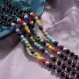 Cat Eye Jewels 6mm 8mm 48 59 Inch Long Beaded Multi Layered Mala Bead Strand Necklace for Women Men Girls Cat Eye Jewels 6mm 8mm 48 59 Inch Long Beaded Multi Layered Mala Bead Strand Necklace for Women Men Girls