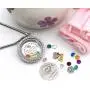 beffy Best Gifts for Niece Aunt, Floating Living Memory Locket Necklace Pendant with Charm & Birthstone for Women, Girls & Teen Girl beffy Best Gifts for Niece Aunt, Floating Living Memory Locket Necklace Pendant with Charm & Birthstone for Women, Girls & Teen Girl