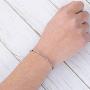 yfstyle Morse Code Bracelets for Women Men Teen Girls Best Friend Bracelets Adjustable Silver Beads on Silk Code Friendship Bracelet Inspirational Gift for Birthday/Anniversary/Graduation