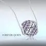 FOREVER QUEEN Birthstone Charms for Charms Bracelet- 925 Sterling Silver Bead Openwork Charms, Happy Birthday Charms for Bracelet and Necklace