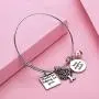 Udobuy Teacher Bangle Bracelet-Teacher Gift, Show Your Teacher Appreciation Thank You Gifts for Teachers Udobuy Teacher Bangle Bracelet-Teacher Gift, Show Your Teacher Appreciation Thank You Gifts for Teachers