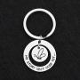 KUIYAI Butterfly Pendant My Story isn’t Over Yet Keychain Semicolon Key Ring