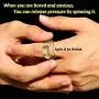 FaithHeart Rotatable Band Rings Stainless Steel Christ Spinner Ring for Men Women Statement Jewelry Can Personalized Engraving