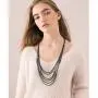 Suyi Long Endless Beads Necklace for Women Crystal Layered Strands Necklace Jewelry Suyi Long Endless Beads Necklace for Women Crystal Layered Strands Necklace Jewelry