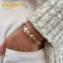 MagnetRX® Women’s Pure Copper Magnetic Bracelet - Ultra Strength Magnetic Therapy Copper Bracelet for Arthritis Pain Relief & Carpal Tunnel - Adjustable Length with Sizing Tool MagnetRX® Women’s Pure Copper Magnetic Bracelet - Ultra Strength Magnetic Therapy Copper Bracelet for Arthritis Pain Relief & Carpal Tunnel - Adjustable Length with Sizing Tool