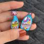 Cute Creative Enamel Pins Brooch Set, 5 pcs Colorful Lovely Pins Badges for Women Girls Boys Clothes Backpacks Decor …