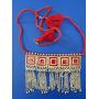Sansar India Oxidized Choker Indian Necklace Jewelry for Girls and Women 1277