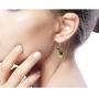 NOVICA Multi-gem Dyed Cultured Freshwater Pearl .925 Sterling Silver Cluster Earrings, Freshness