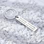 Hibetek Faith Gifts Keychain I Am Strong I Am Worthy I Am Loved I Am Enough Keychain Jewelry Gift for Valentines Day Birthday Anniversary Graduation Gift Stay Strong Gift for him or her