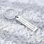 Hibetek Faith Gifts Keychain I Am Strong I Am Worthy I Am Loved I Am Enough Keychain Jewelry Gift for Valentines Day Birthday Anniversary Graduation Gift Stay Strong Gift for him or her