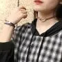 Nanafast Handmade Heart Bracelet PU Leather Choker Necklace Dual-use Jewelry for Women Girls Nanafast Handmade Heart Bracelet PU Leather Choker Necklace Dual-use Jewelry for Women Girls