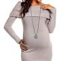 EUDORA Harmony Ball Moon and Star Music Chime Ball Pendant Necklace for Women Baby Girls Nice Jewellry Charming Gift, 45inch