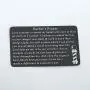 Gzrlyf Barbers Prayer Wallet Card Metal Wallet Insert Inspirational Gifts for Hairdresser Hairstylist Gzrlyf Barbers Prayer Wallet Card Metal Wallet Insert Inspirational Gifts for Hairdresser Hairstylist