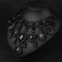 Hamer Womens Multi-Color Crystal Statement Chokers Necklace Pendant Jewelry for Girls
