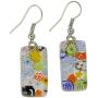 GlassOfVenice Murano Glass Millefiori Necklace and Earrings Set