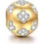 NINAQUEEN Flower Queen Charms 925 Sterling Silver Gold Plated Bead Charms for Bracelets Necklace Jewelry Accessories Wrist Ornaments Gifts for Daughter Girls Women NINAQUEEN Flower Queen Charms 925 Sterling Silver Gold Plated Bead Charms for Bracelets Necklace Jewelry Accessories Wrist Ornaments Gifts for Daughter Girls Women