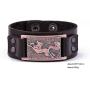 Dawapara Vintage Fenrir Nordic Wolf Celtic Knot Metal Cuff Bracelet Spiritual Animal Jewelry for Men/Women Gift