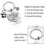 Funny Cute Panda Keychain You are Braver Stronger Smarter Than You Think Keychain Animal Panda Bear Jewelry Pandas Lover Gift