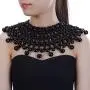 Bib Collar Necklace Chunky CCB/Crystal/Pearl Resin Beads Chain Choker Statement Necklace Womens Fashion Jewelry Necklace Bib Collar Necklace Chunky CCB/Crystal/Pearl Resin Beads Chain Choker Statement Necklace Womens Fashion Jewelry Necklace