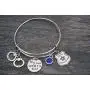 Police Jewelry, My Hero Wears Blue Charm Bracelet - Gift for Wife, Girlfriend, Mom or Daughter Police Jewelry, My Hero Wears Blue Charm Bracelet - Gift for Wife, Girlfriend, Mom or Daughter