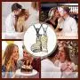 DESIMTION Love Heart Matching Necklaces for Couples,His and Her Gifts for Couples,Wedding Jewelry Set for Men Women DESIMTION Love Heart Matching Necklaces for Couples,His and Her Gifts for Couples,Wedding Jewelry Set for Men Women