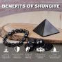 Elite Shungite Pendant Necklace | Noble Shungite Stone Pendant | Elite Pendants Help Balance your Chakra and Energy