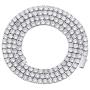 TOPGRILLZ Diamond Choker Tennis Necklace for Women 1 Row 3-6mm 14K Gold Plated Iced Out Cubic Zironia Tennis Chain for Men Customized Link Clasp
