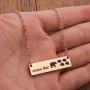 Zuo Bao Sweet Mama Bear Bar Necklace Mother Necklace Mama Bear Jewelry for New Mom