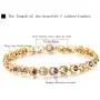 Women Bracelets, 18K Multi-Gemstone and Diamond Tennis Bracelet Gold Heart Bracelets for Women (Diamond Bracelet) Women Bracelets, 18K Multi-Gemstone and Diamond Tennis Bracelet Gold Heart Bracelets for Women (Diamond Bracelet)