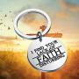 UJIMS Movies Quote Gift Faith Keychain I Find Your Lack of Faith Disturbing Keychain Graduation Inspired Gift for Movies Fans Religious Jewelry