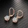Buyless Fashion Girls And Women Dangle Earrings Silver Color CZ Fashion Jewelry