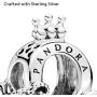 Pandora Jewelry Polished Crown O Carriage Sterling Silver Charm