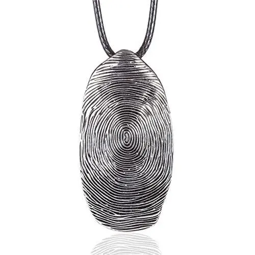 Coostuff Vintage Fingerprint Wood Pendant Vintage Long Necklaces for Women Handmade Women Jewelry Coostuff Vintage Fingerprint Wood Pendant Vintage Long Necklaces for Women Handmade Women Jewelry