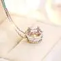 BEAUTY CROWN Charm 925 Sterling Silver Crystal Necklace Pendant Retro and Fashion Style Jewelry For Women and Girl BEAUTY CROWN Charm 925 Sterling Silver Crystal Necklace Pendant Retro and Fashion Style Jewelry For Women and Girl