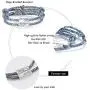 XXY Couple Magnetic Bracelet Set - Love is Love Ajustable Mutual Attraction Rope Braided Charm Pendants Bracelet Couple Gift Jewelry Set for Women Men XXY Couple Magnetic Bracelet Set - Love is Love Ajustable Mutual Attraction Rope Braided Charm Pendants Bracelet Couple Gift Jewelry Set for Women Men