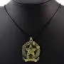 KANGSHUN JoJo Bizarre Adventure Golden Wind Necklace Jewelry - JoJo Stand Arrow Requiem Arrow Pendant with Gift Box, Professional Quality, for Boys Girls KANGSHUN JoJo Bizarre Adventure Golden Wind Necklace Jewelry - JoJo Stand Arrow Requiem Arrow Pendant with Gift Box, Professional Quality, for Boys Girls