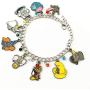 Universe of Fandoms Anime Cosplay Jewelry Cartoons Charm Bracelet Gifts for Women