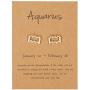 2021 New Card Packaging Horoscope Zodiac Stud Earrings 12 Constellation Astrology 18K Gold Plated Little Ear Stud for Women Girls Teens Birthday Anniversary Friendship Exquisite Jewelry Gift